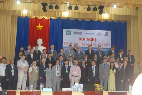 Des experts vietnamiens et étrangers participent à la 2e conférence sur la réglementation nucléaire dans la ville de Dà Lat. Photo: internet